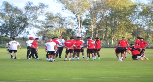 المنتخب الأوليمبي يختتم استعداداته لمواجهة المغرب بنهائي إفريقيا